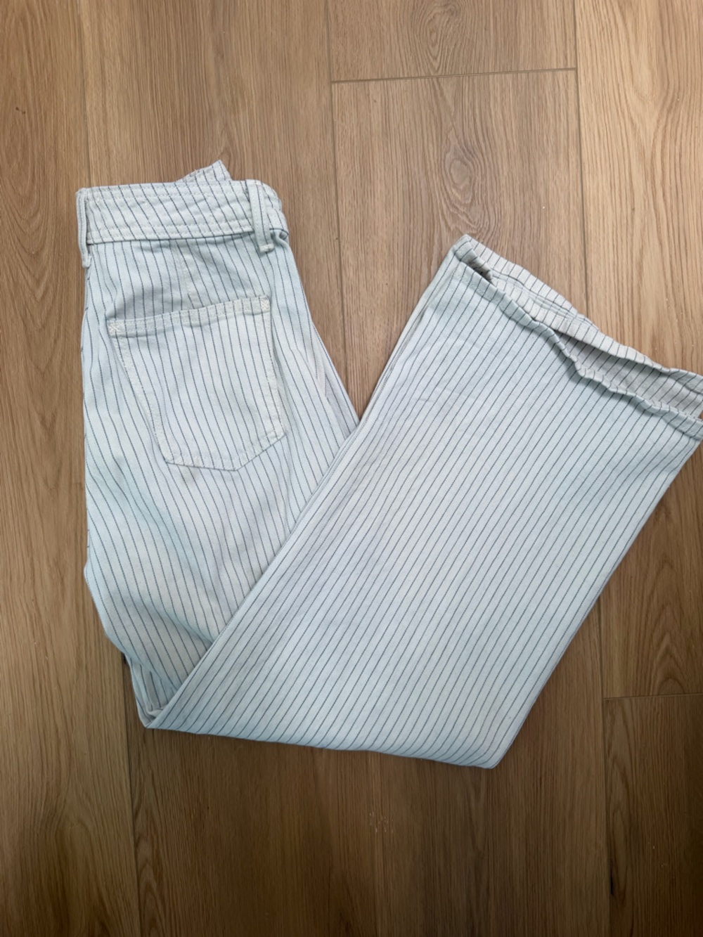 Striped jeans